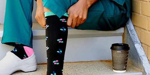 Compression Socks as Low as $3.33 Per Pair on Zulily | Includes Medical-Inspired Prints