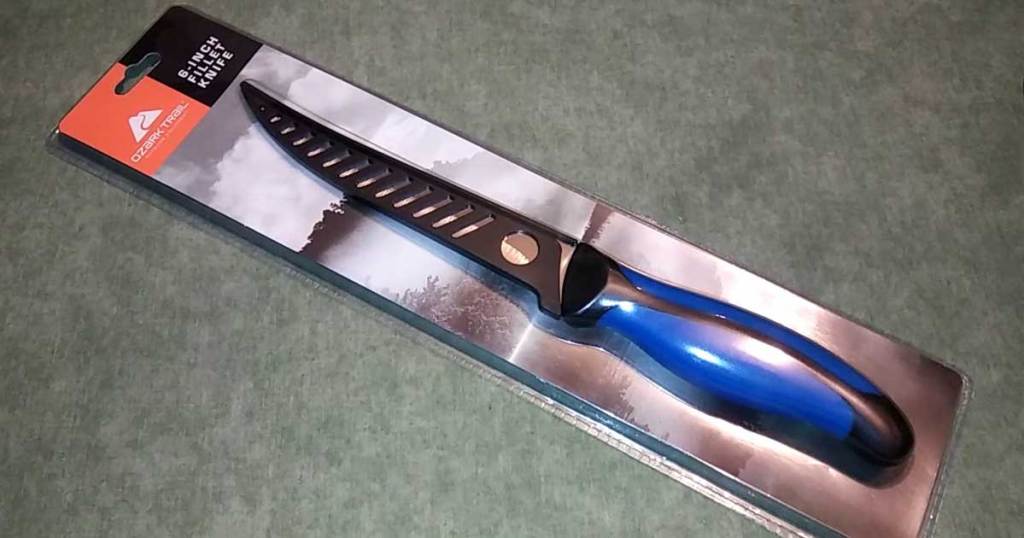 fillet knife on a table