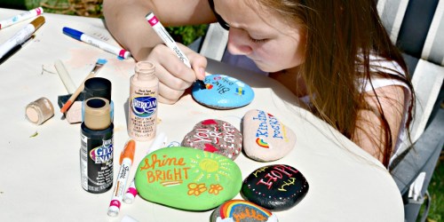 DIY Painted Kindness Rocks Craft – Inspire Positivity!