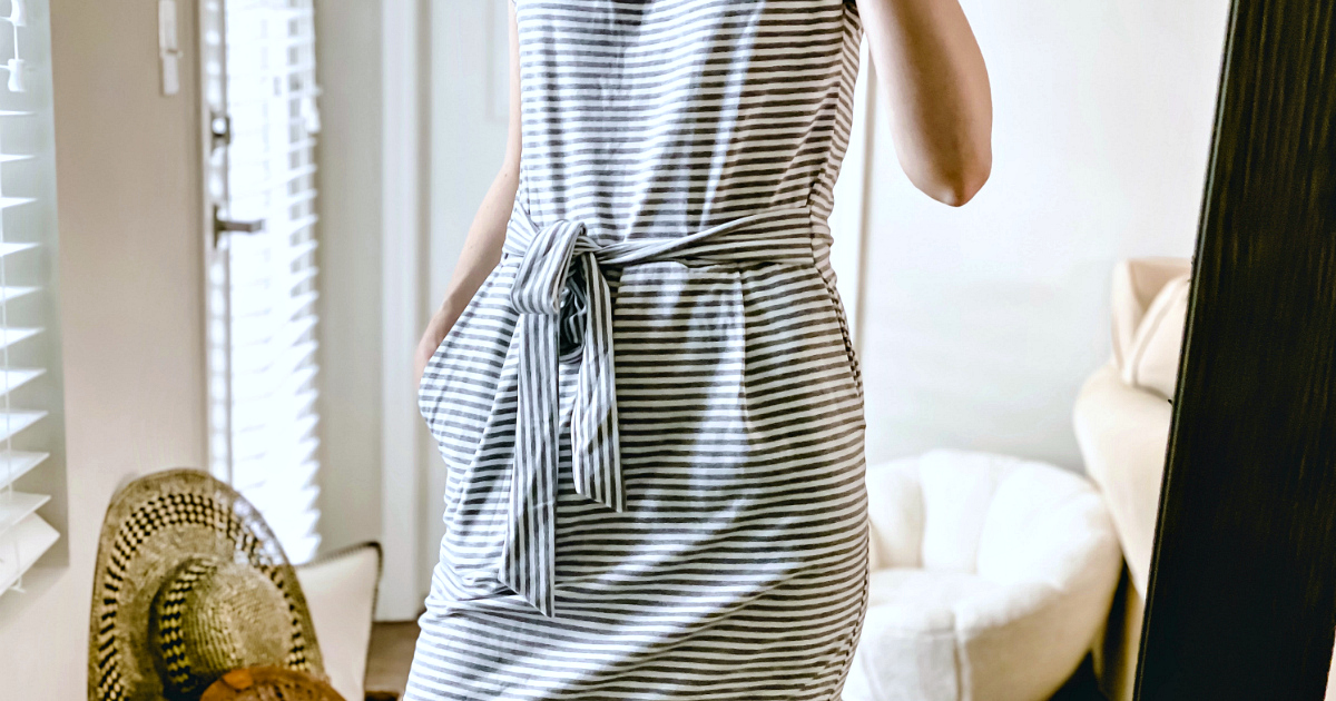 striped dress amazon
