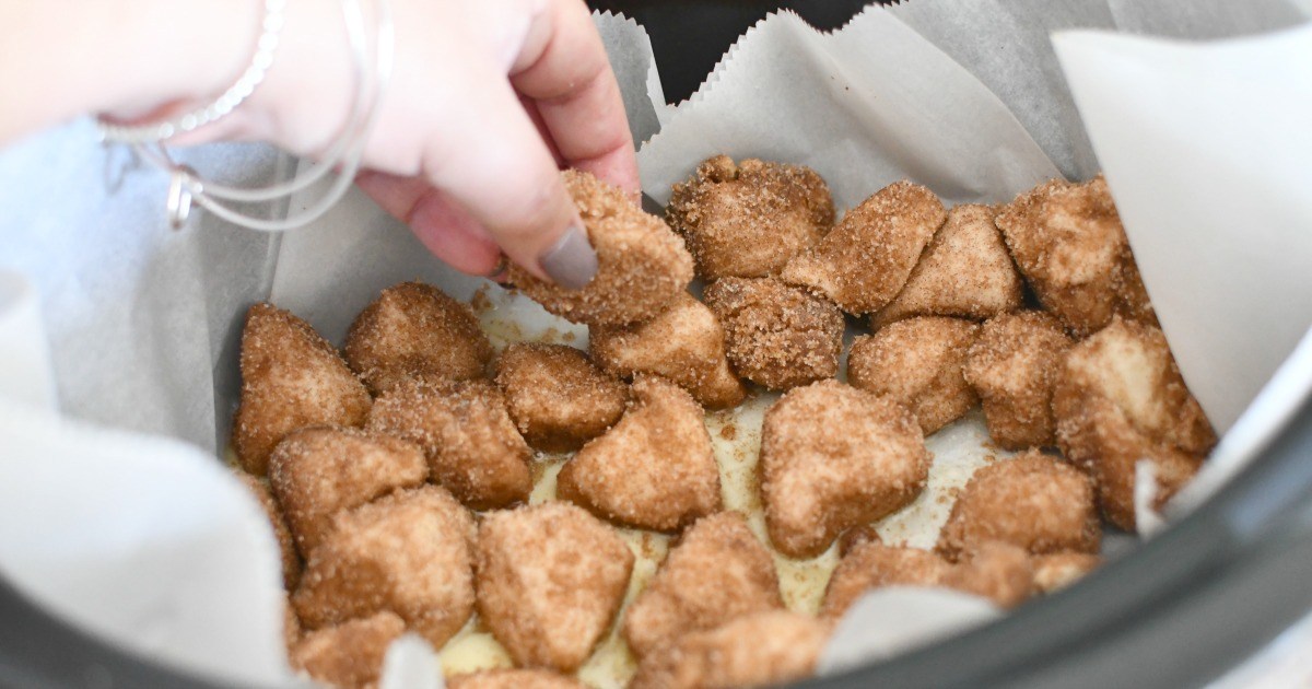 Crockpot Monkey Bread (Easy Dessert Recipe) - Hip2Save