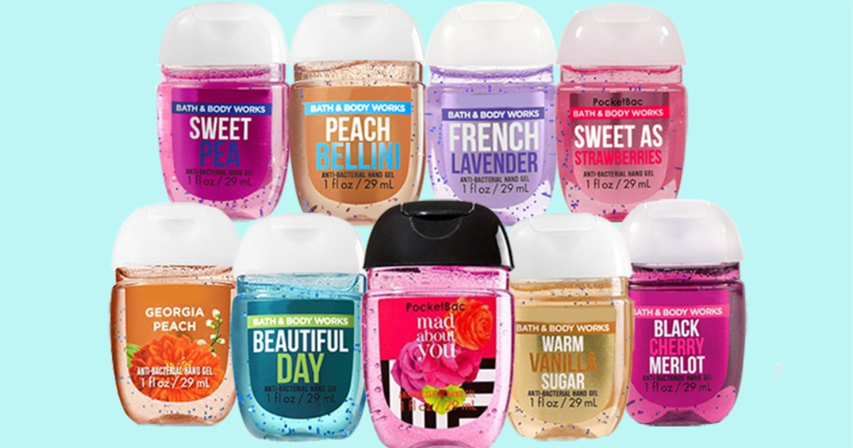 Bath Body Works Pocketbac Hand Sanitizer 5 Packs In Stock Now Hip2save