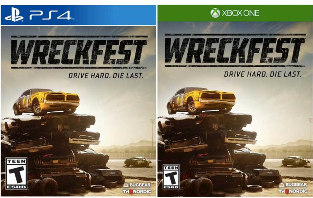 ps4 xbox one wreckfest video games