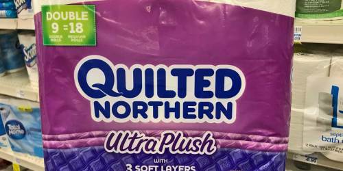 Quilted Northern Double Rolls 9-Pack Only $4.49 on Walgreens.com