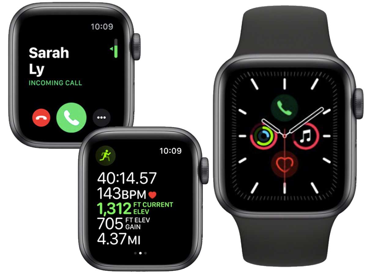 apple watch sport series 5 smartwatch