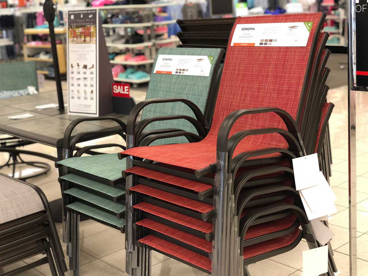 Hot Buys on Kohl’s Patio Furniture | Sonoma Sling Chair or Table Only $13 (Reg. $40)