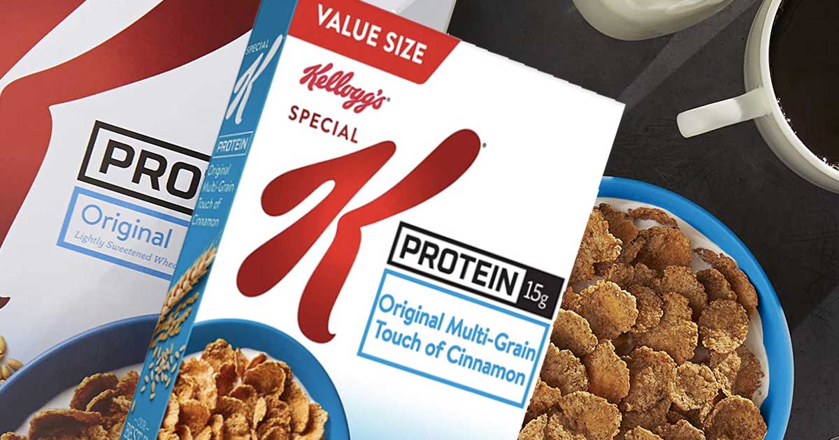 Kellogg's Value Size Special K Cereal w/ Protein Only $2.72 Shipped on