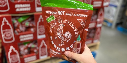 New Sriracha HOT Chili Almonds Just $10.98 at Sam’s Club