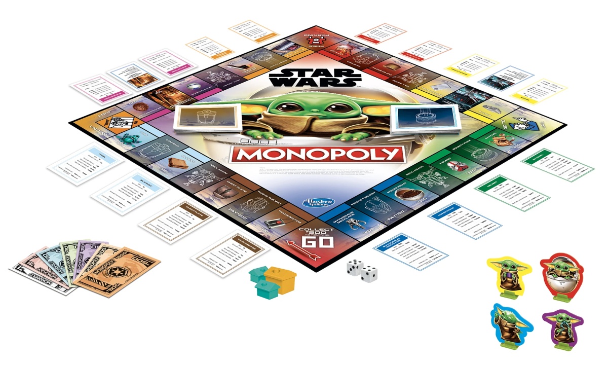 Mandalorian Monopoly game
