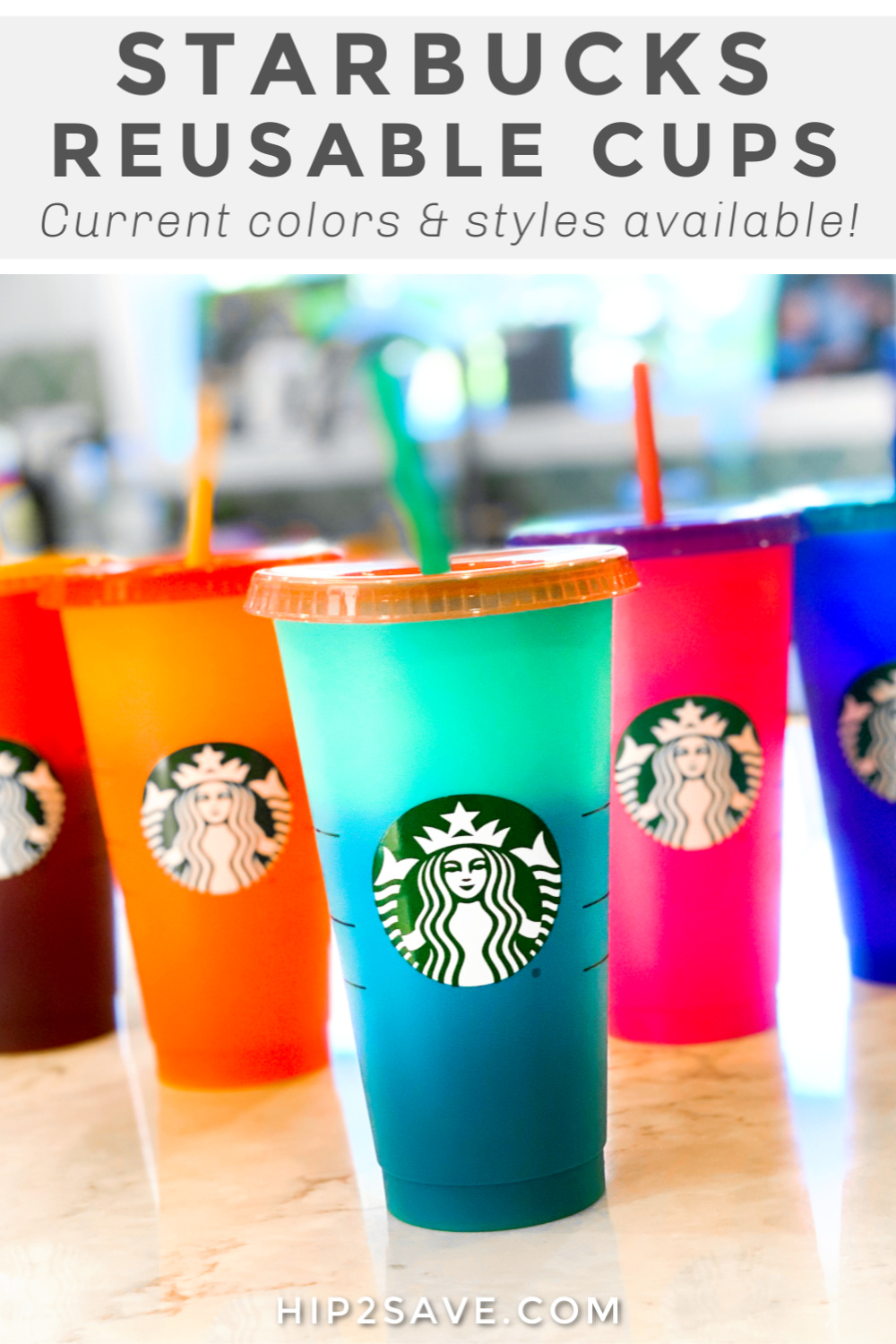Top Starbucks Reusable Cups In 2021 Trendy Styles Hip2save Starbucks Reusable Cold Cup 2022