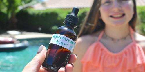 Homemade Swimmer’s Ear Drops (Costs 98% Less than Store-Bought!)