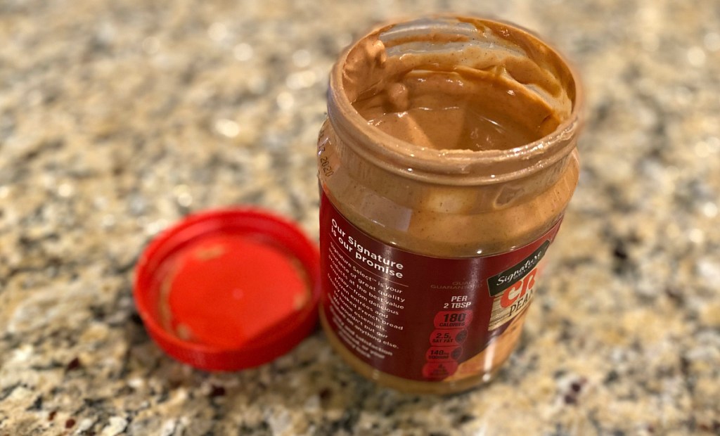 jar of peanut butter