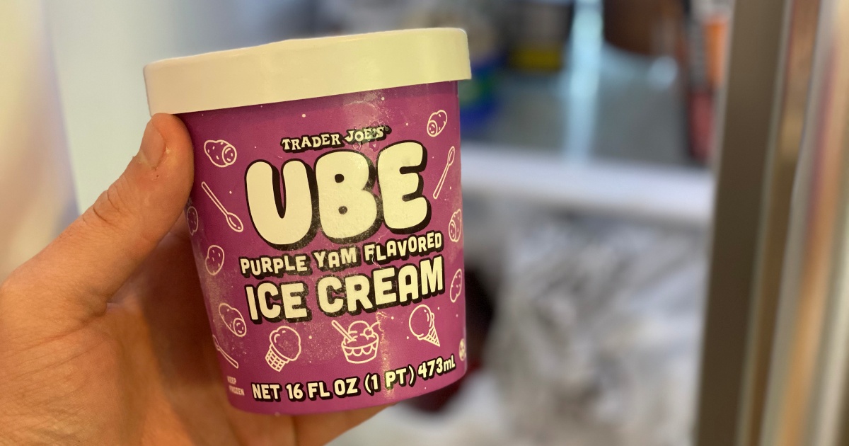 Trader Joe's Ube Purple Yam Flavored Ice Cream Is Back