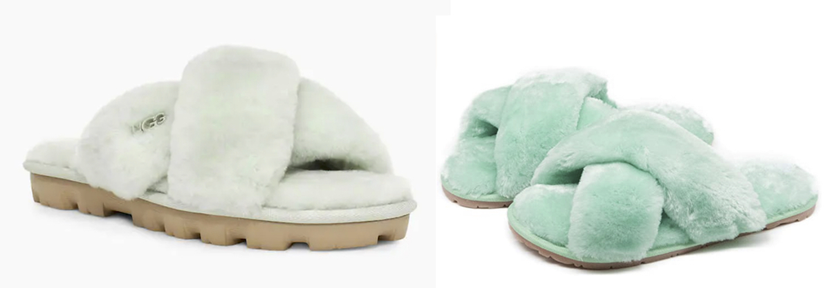 ugg's slippers fluffy