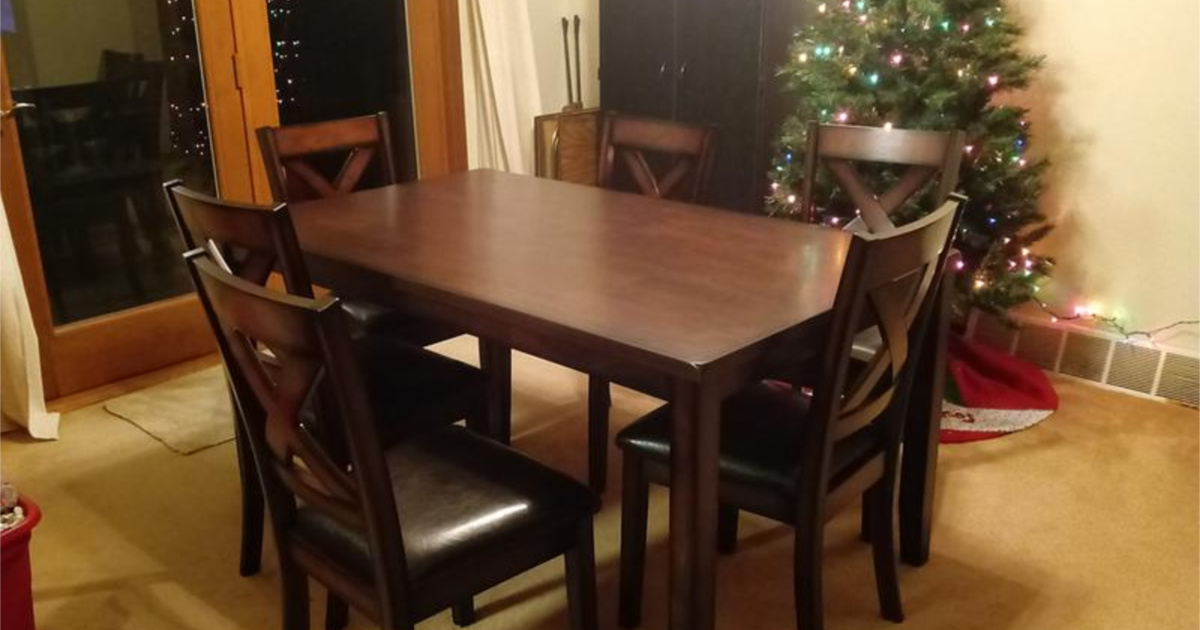 sam's club walker 7 piece dining set