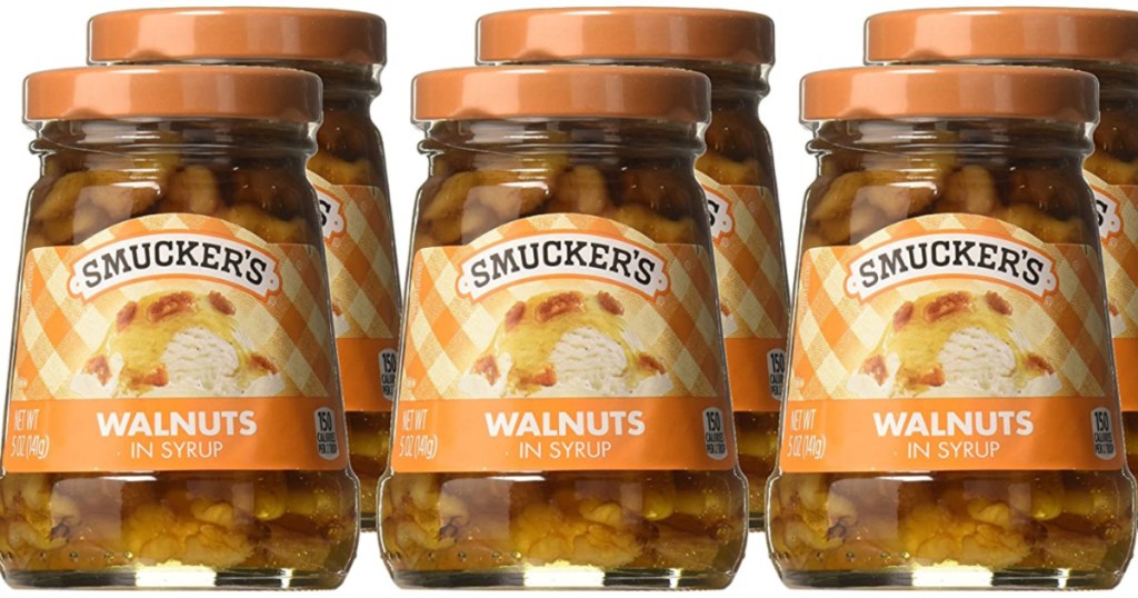 walnuts 6 pack with 6 jars