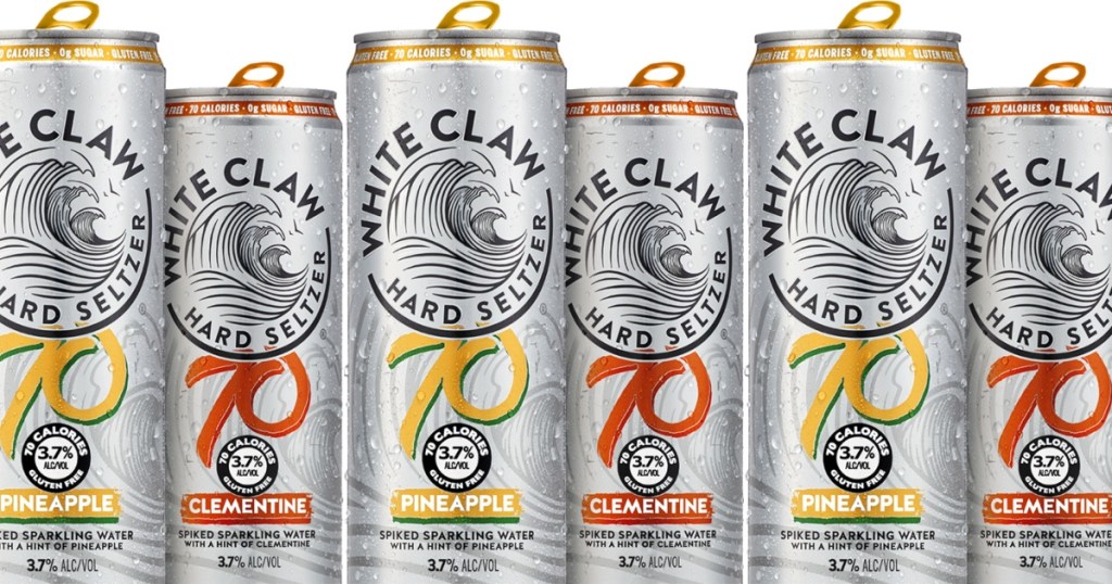 6 cans of White Claw 70