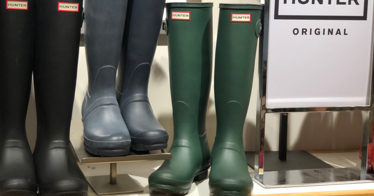 Hunter Women's Rain Boots from $59.99 