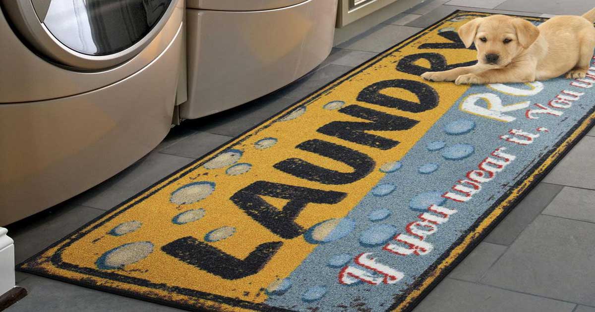 Laundry Room Runners From 10 on Home Depot