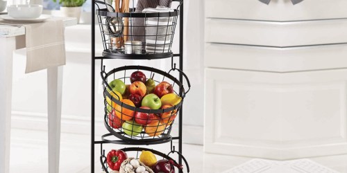 3-Tier Farmers Market Basket Stand Only $39.59 on Zulily (Regularly $100)