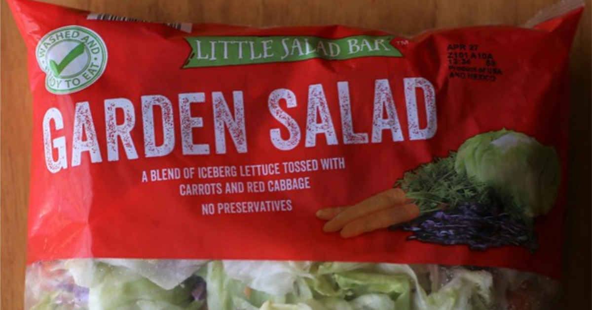 ALDI, JewelOsco, & HyVee Stores Recall Bagged Salad