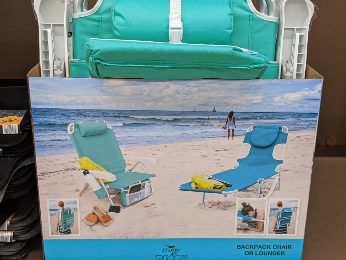beach chairs in store
