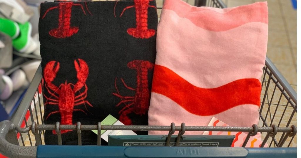 Huntington Beach Towels from 4.99 at ALDI Hip2Save