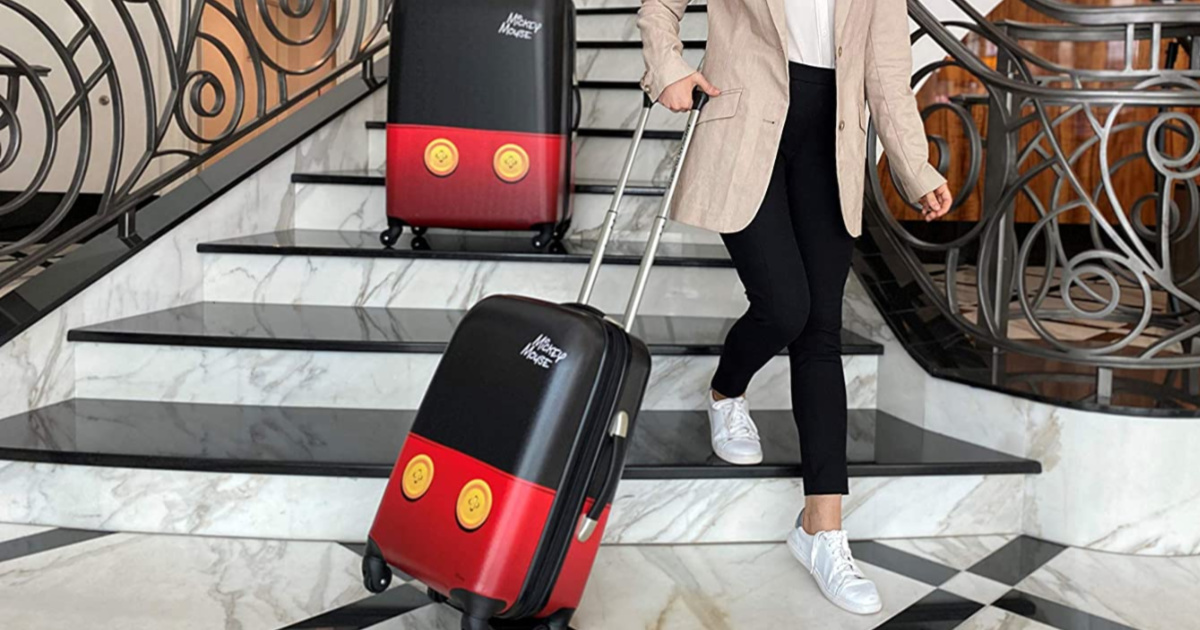 disney themed suitcases