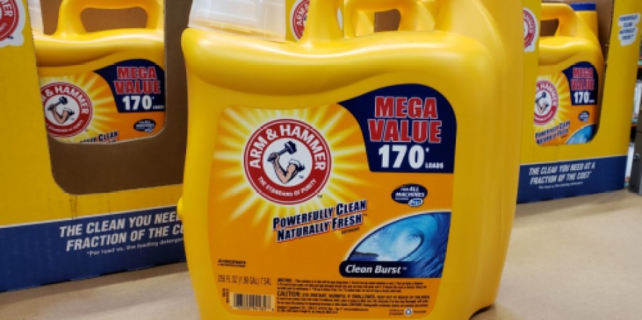 HUGE Arm & Hammer 170 Load Laundry Detergent JUST $9 Shipped on Amazon