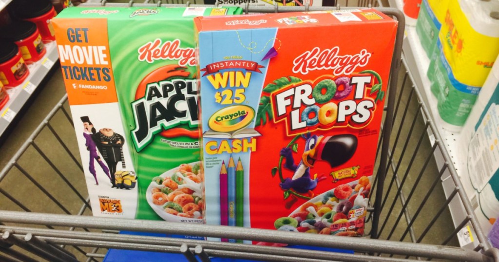 kelloggs cereal froot loops and apple jacks