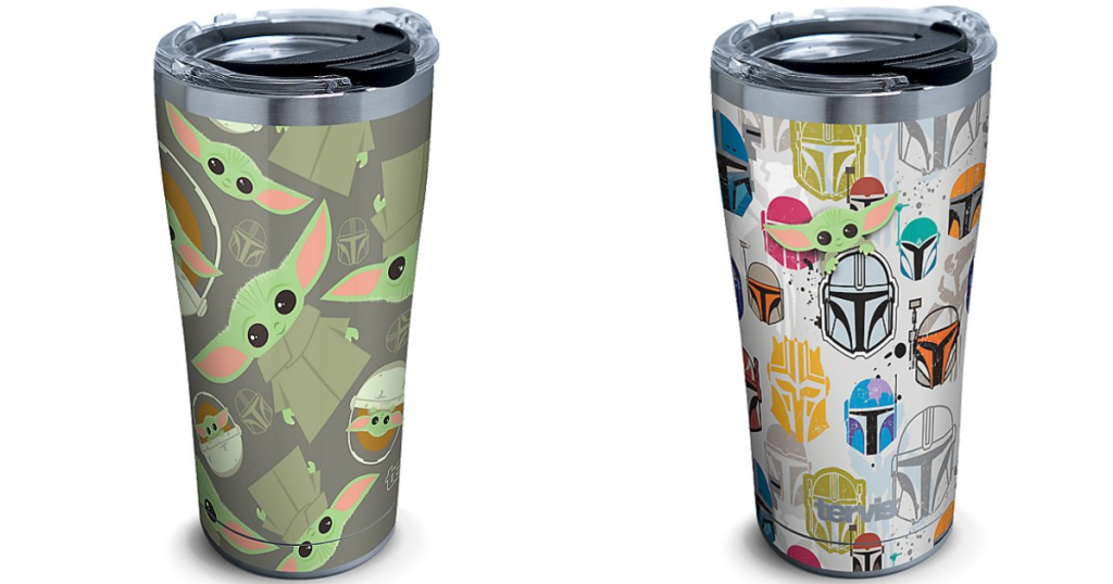 tervis star wars the child and mandalorian tumblers