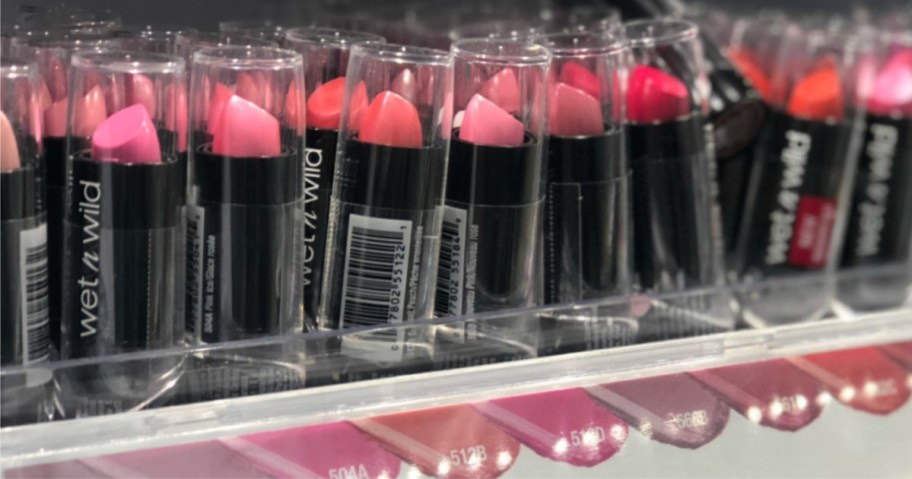 all colors wet n wild lipsticks