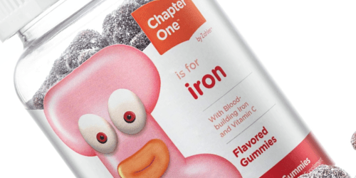 Chapter One Iron Gummies 60-Count Just $4.97 Shipped on Amazon (Regularly $15)