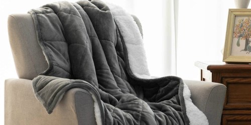 Sherpa Weighted Blankets from $32.99 Shipped on Amazon (Promotes Better Sleep & Relaxation)
