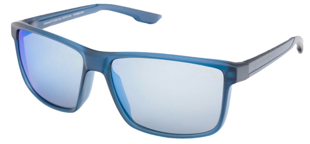 blue sunglasses with light blue lenses