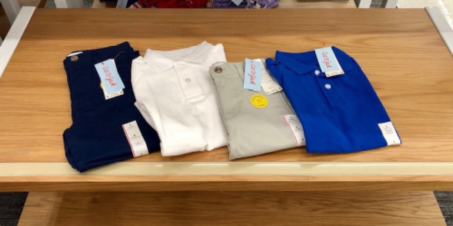 Save $10 When You Spend $40 on Target Cat & Jack Uniforms