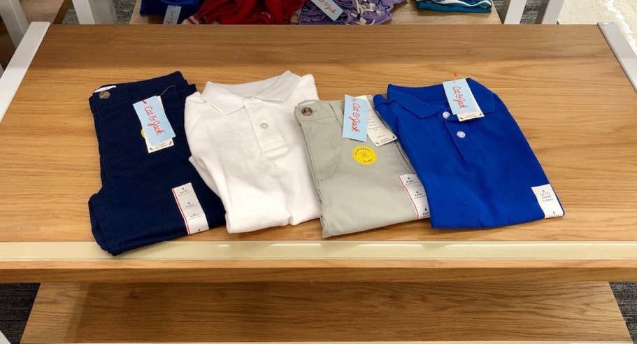 Save $10 When You Spend $40 on Target Cat & Jack Uniforms