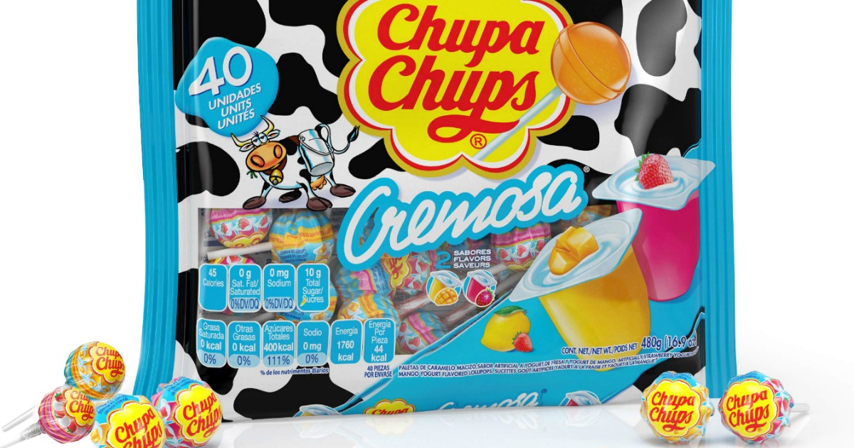 Chupa Chups Cremosa Lollipops, Lollipops