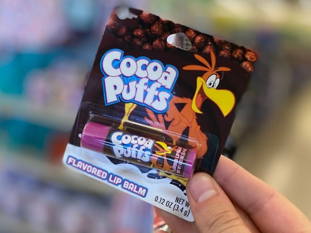 cocoa puffs lip balm