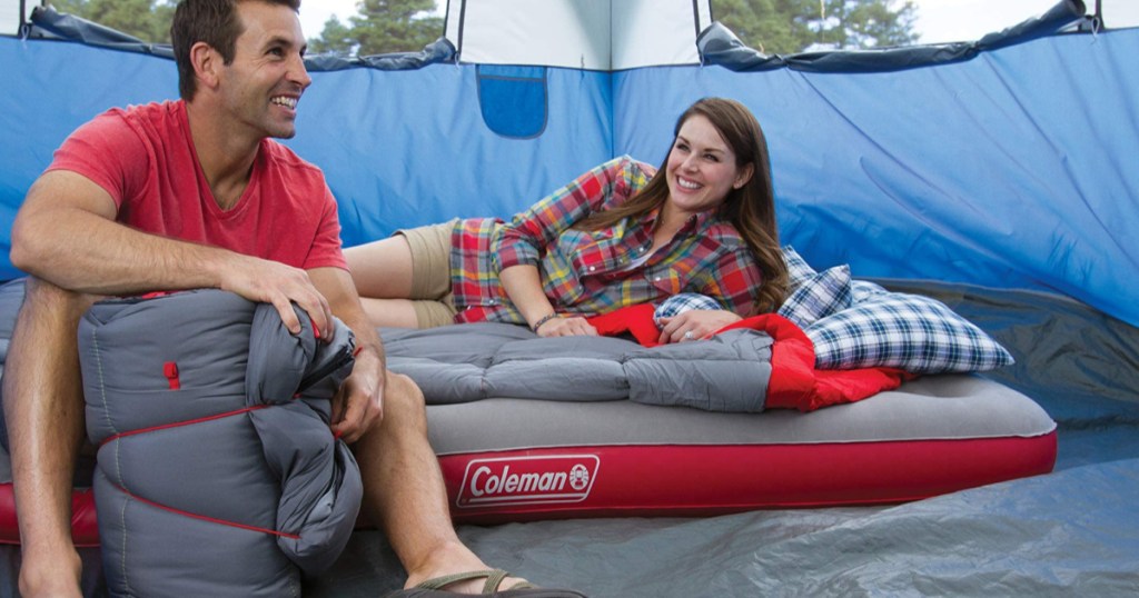 coleman blow up youth twin mattress
