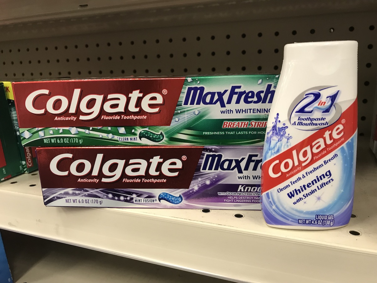 Colgate Toothpaste at CVS