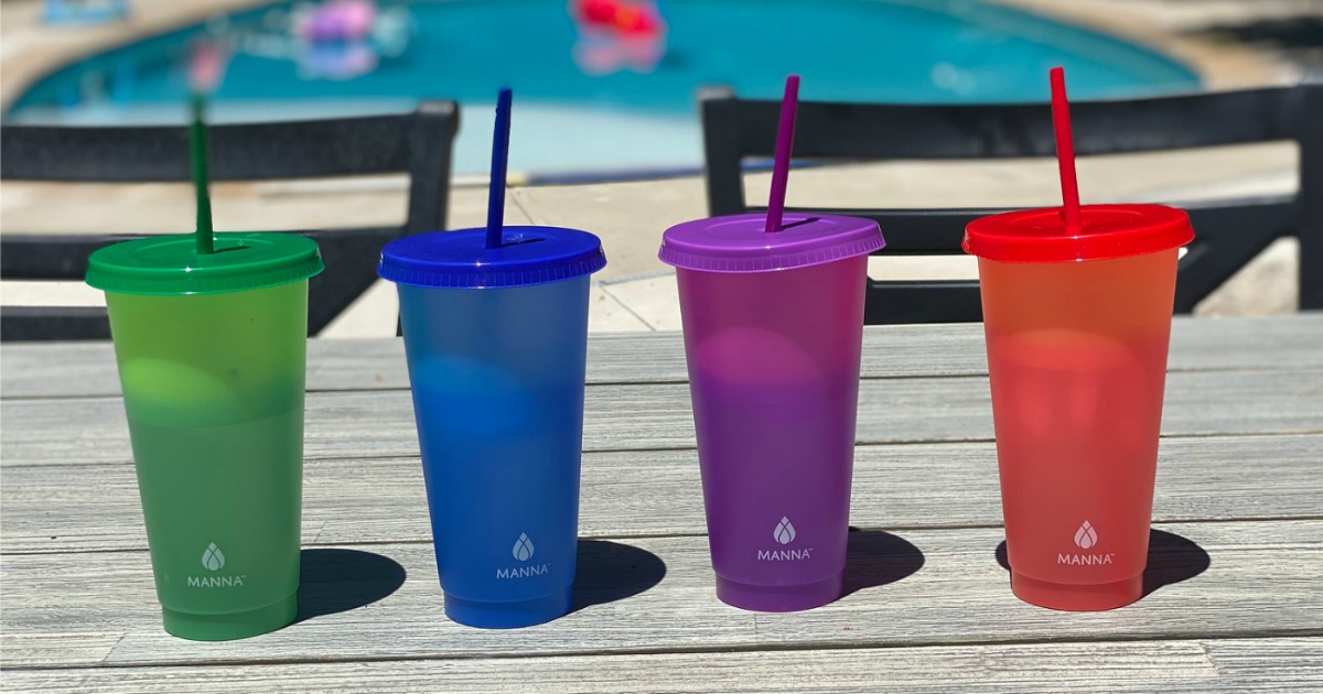 45 shops Manna Color Changing Cups Tumblers Se