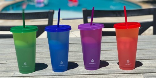 Reusable Color-Changing Tumblers 12-Pack Only $14.99 at Costco