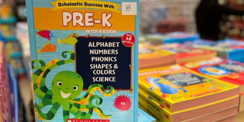 HUGE Scholastic Success Workbooks for Kids Only $7.79 at Costco