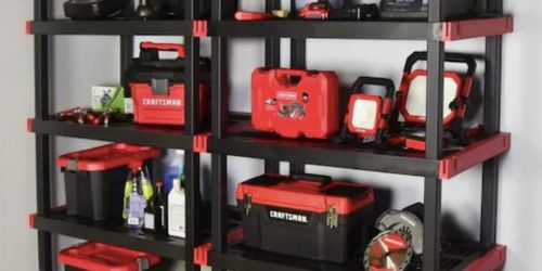 Craftsman 5-Tier Shelving Unit Only $49.98 Shipped on Lowes.com (Regularly $75)