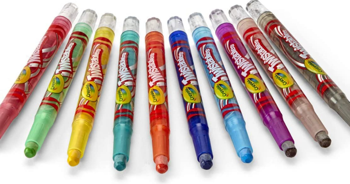 Crayola Twistables Crayons 10-Pack Just $1.97 on Amazon