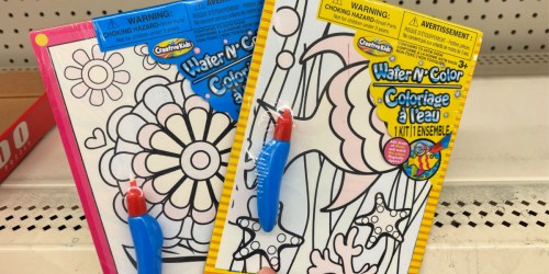 CreativeKids Water N’ Color Kits Only $1 at Dollar Tree | Mess-Free Coloring