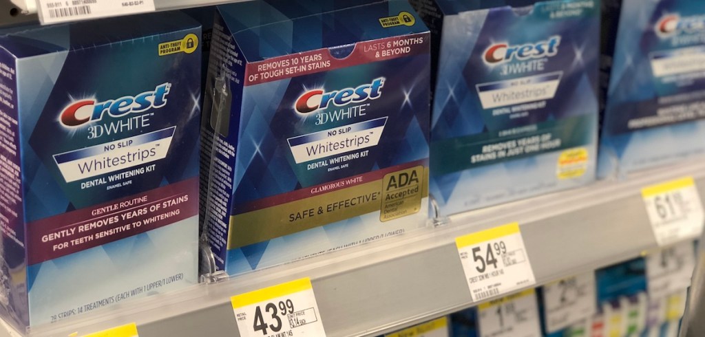 Three Crest Whitestrips Kits Only 33 98 Shipped After Walgreens 