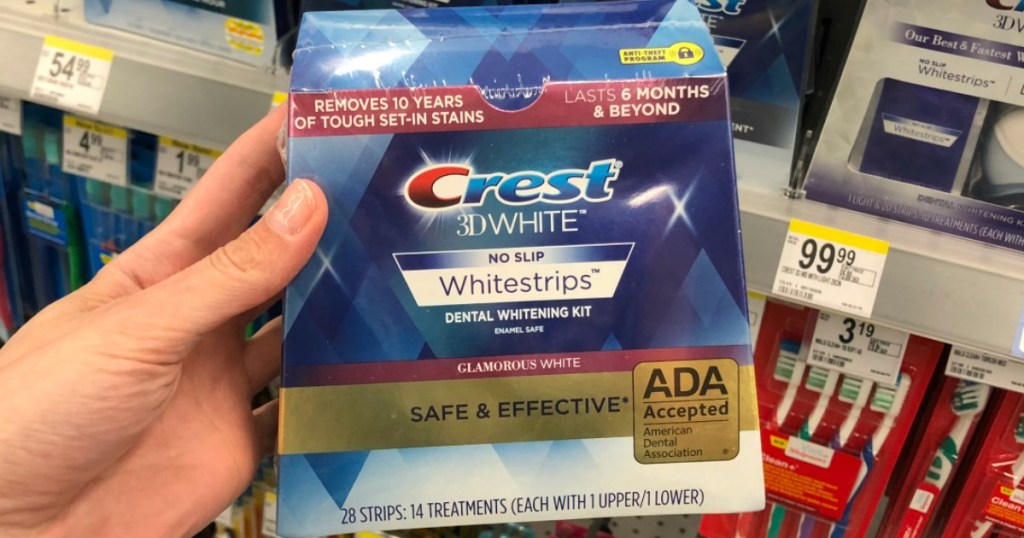 Three Crest Whitestrips Kits Only 33 98 Shipped After Walgreens 