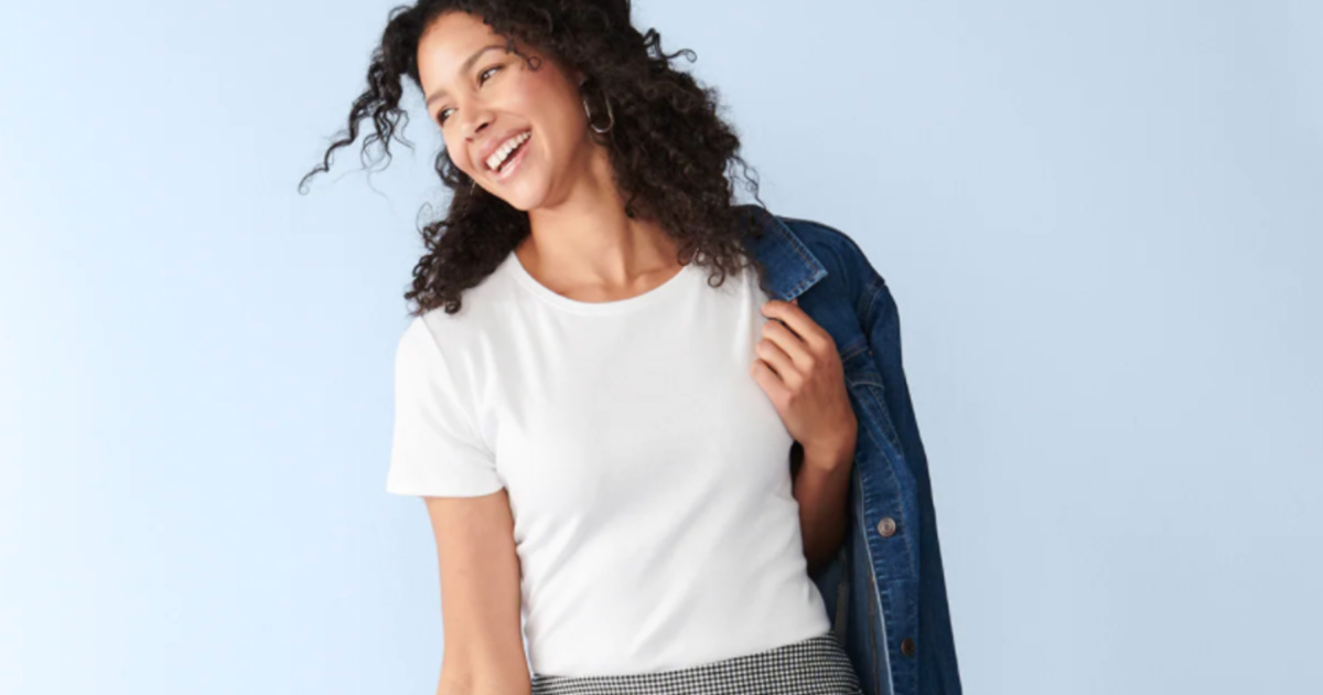 Women's Croft & Barrow Tops from $4 Shipped for Kohl's Cardholders